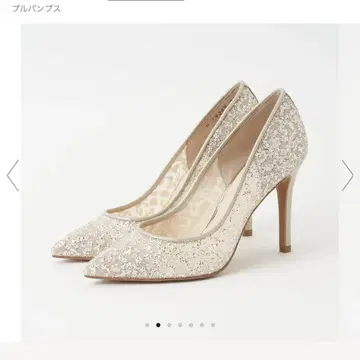 [ DIANA ] 플라티나 글리터 하이힐