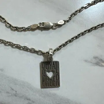 ROYAL ORDER 펜던트 에이스 하트