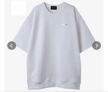 ReZARD 리자드 맨투맨 반팔 화이트 원포인트 M