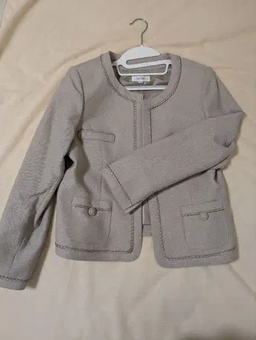 INFINE 노카라 자켓 그레이 13