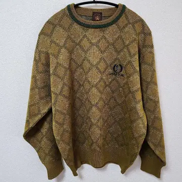 OPERA UOMO 오틸리아 코모 다이아몬드 패턴 스웨터 48