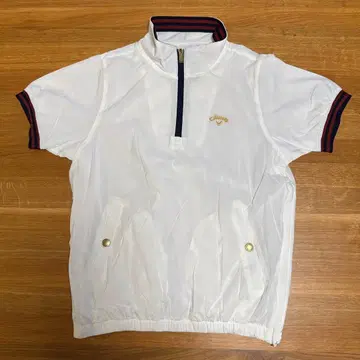 새상품급 캘러웨이 하프 지퍼 윈드 브레이커 M 사이즈