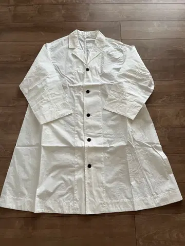 MOUSSY 화이트 롱 코트 F