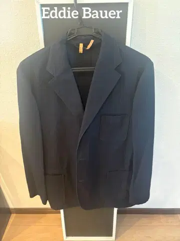 새상품급 Eddie Bauer 테일러드 자켓 네이비