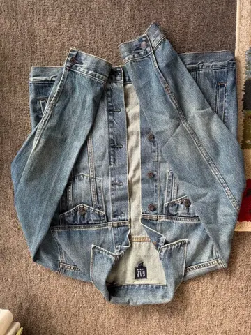 GAP 라이트 블루 데님 자켓