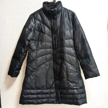 Reve Socie 다운 코트 여성용 L 다운 90% 블랙