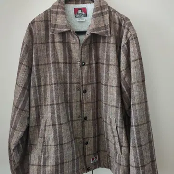 BEN DAVIS 체크 무늬 자켓 L 사이즈