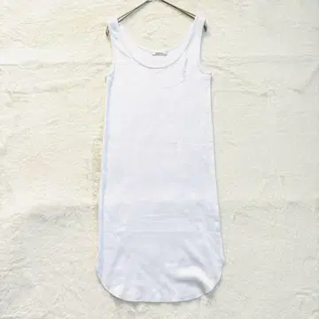 Enchainement 롱 원피스/슬리브리스 실크 코튼 일본제