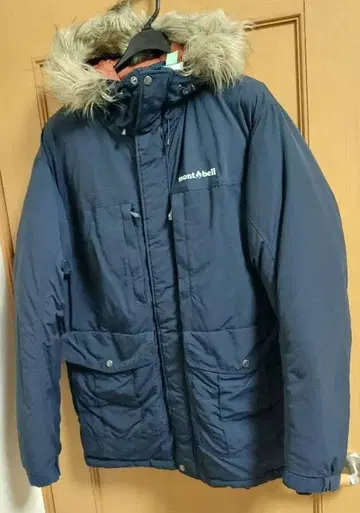 몽벨 로건 다운 파카 네이비