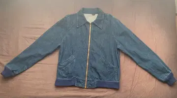 FARAH 데님 인디고 집업 자켓 TALON 지퍼 USA제