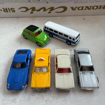 토미카 미니카 6대 세트