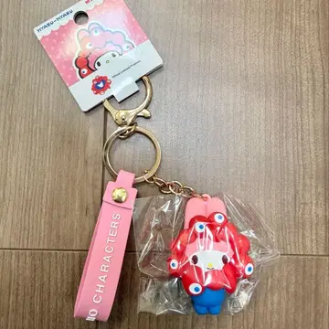 오사카 간사이 만박 미야쿠미야쿠 산리오 입체 마스코트 키링 마이멜로디