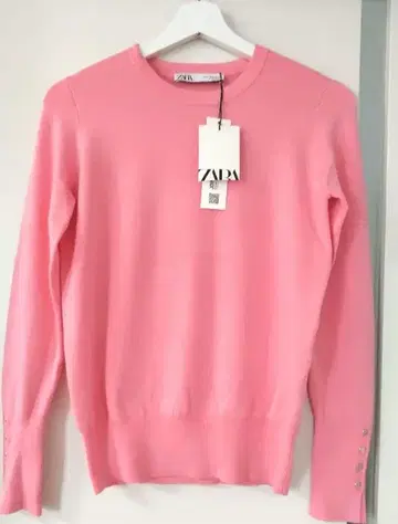 ZARA 핑크 스웨터 니트 M 미사용 새상품