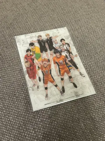 하이큐!! 전시회 프리뷰 데이 한정판 방문 기념품