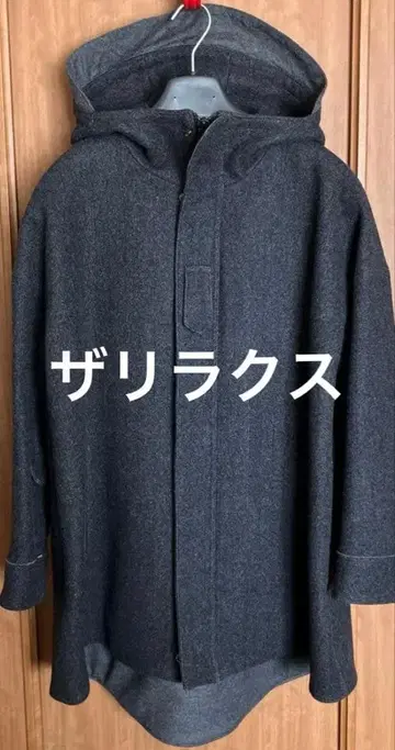 릴렉스 울 코트 마운틴 후드티