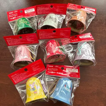 기린 디즈니 크리스마스 벨 오너먼트 8개 세트