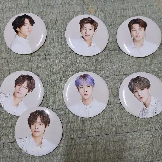 방탄소년단 캔뱃지 일괄