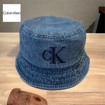 캘빈클라인 버킷햇 데님 ck calvin klein