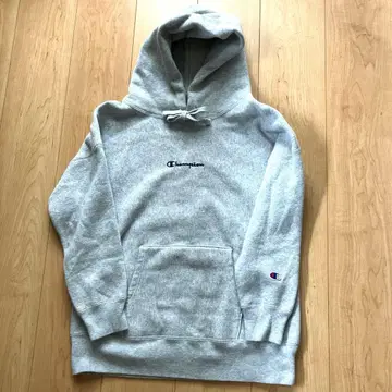 champion 챔피온 / 리버스 위브 후드티 그레이 M