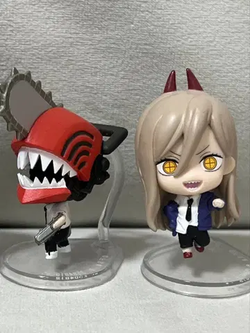 체인소 맨 캡슐 피규어 2개 세트