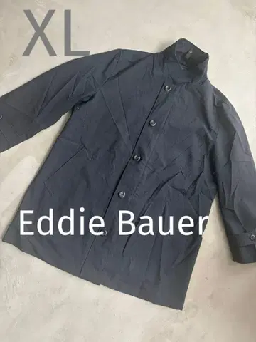 Eddie Bauer 네이비 스텐카라 코트