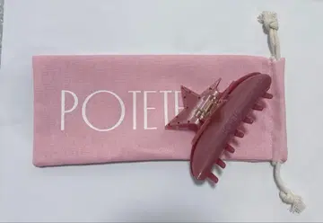 potete 포테테 헤어 클립 스타 별 복조리 포함