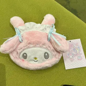 마이멜로디 산리오 메조피아노 베리에짱 콜라보 페이스형 파우치