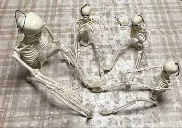 [ 해골 피규어 세트 ] 미사용품