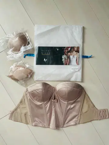 브라이덜 블룸 베이지 코르셋