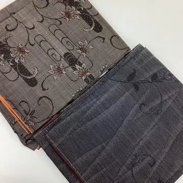 기모노 묶음 판매, 이중 기모노, 리메이크 소재, 순수 실크 P9