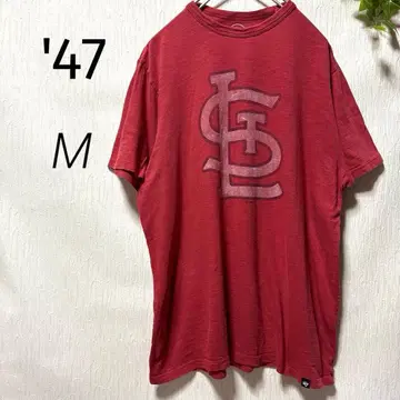 47 MLB 세인트루이스 카디널스 티셔츠 M 구제 의류 STL 티셔츠