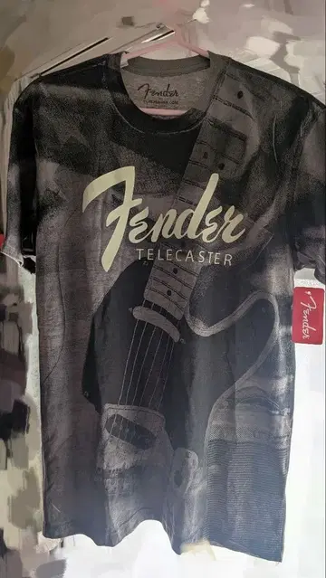 Fender Telecaster 티셔츠 스톤 그레이