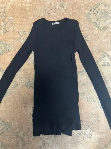 auralee 오라리 리브 니트 0