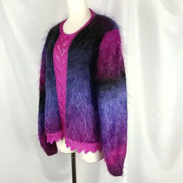 NEW ZEALAND HANDKNITA mohair 니트 B4029