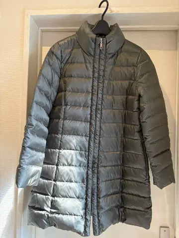 레리안 다운 코트 집업 무릎 기장 사이즈 M 다운 90%