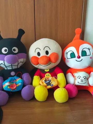 호빵맨 봉제 인형 세트