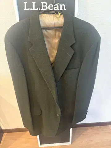 새상품급 L.L.Bean 다크 그린 테일러드 자켓