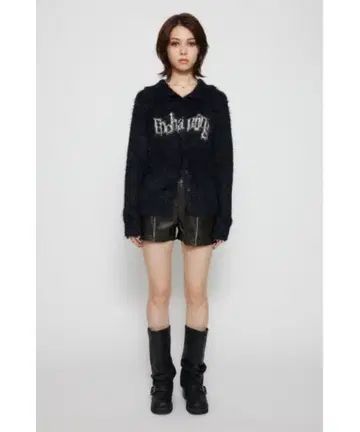 [ 새상품 ] LAGUA GEM JACQUARD SHAGGY 니트