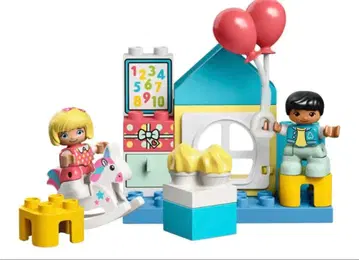 LEGO duplo . 듀플로 마을 하늘색 플레이룸