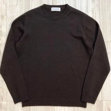 TOMORROWLAND tricot 니트 스웨터 울 브라운 새상품급