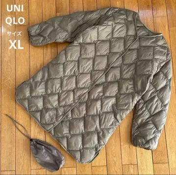 [ 새상품급 ] UNIQLO 유니클로 울트라 라이트 다운 코트 카키 XL