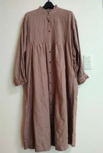 면마 혼방 원피스