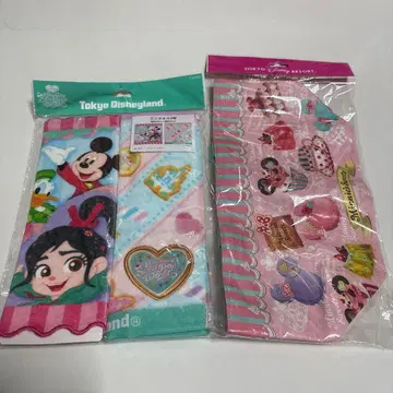 새상품 도쿄 디즈니 리조트 랜드 미니 타월 파르팔루자 런치 토트