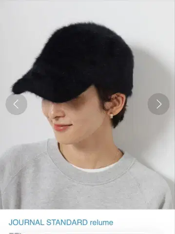 저널 스탠다드 리룸 퍼 CAP 캡 블랙 블랙