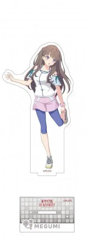 하스노소라 아크릴 스탠드 아크릴 피규어 후지시마 메구미 연습복 ver