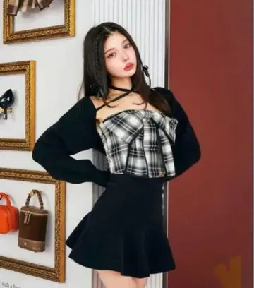 Darich 빅 리본 앙상블 블랙