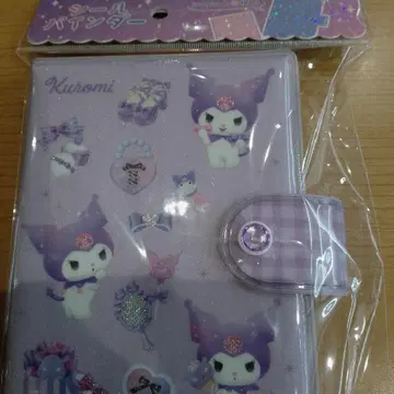 구하기 어려움! 미사용 새상품 산리오 Kuromi 씰 바인더