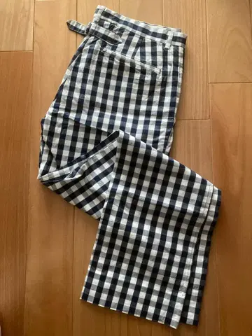 BEAMS BOY 빔즈 보이 깅엄 체크 팬츠 슬랙스