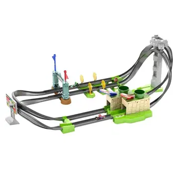 핫휠 마리오 서킷 트랙 세트 라이트 마리오 카트