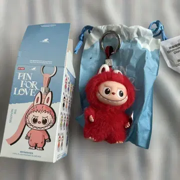 PIN FOR LOVE 빨간색 키링